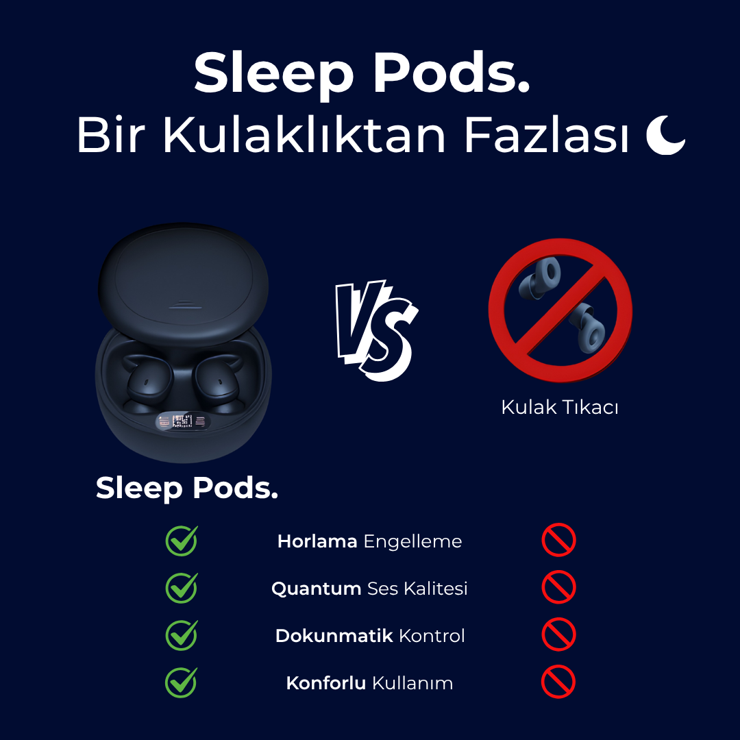 Sleep Pods™ | Gerçek Uyku Yarını Belirler