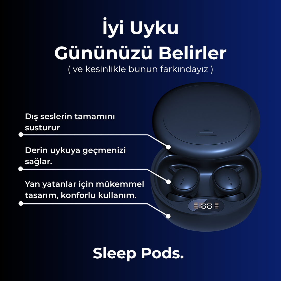 Sleep Pods™ | Gerçek Uyku Yarını Belirler